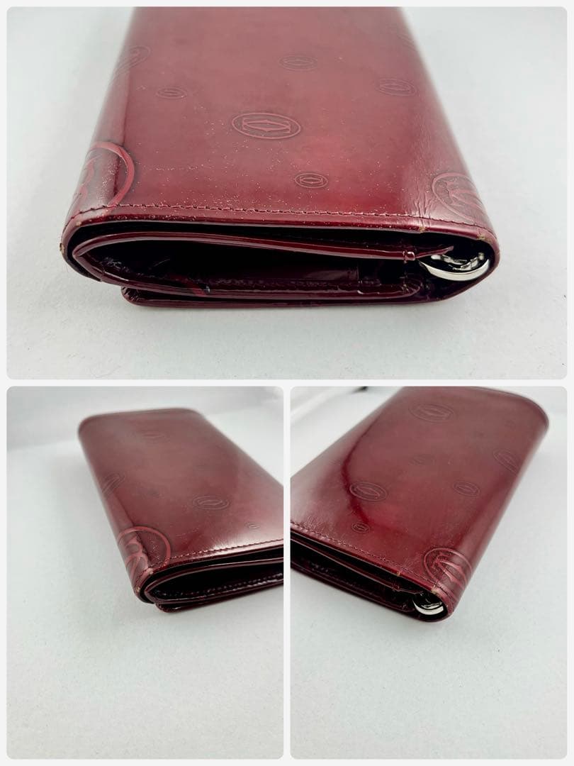 【希少】✨Cartier カルティエ パッピーバースデー コンパクトウォレット