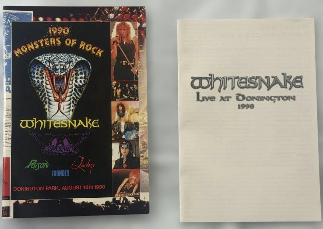 新品同様　ホワイトスネイク スーパーロック '84 DVD + CD　など　3点