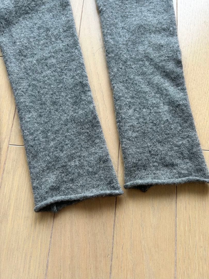 ⭐︎お値下げ⭐︎n100 ファインカシミヤガウン100% スポーツグレー　日本製