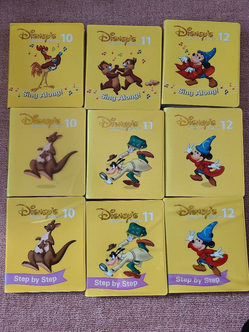 DWE　ディズニー　イングリッシュ　セット　英語教材　キッズ　まとめ売り