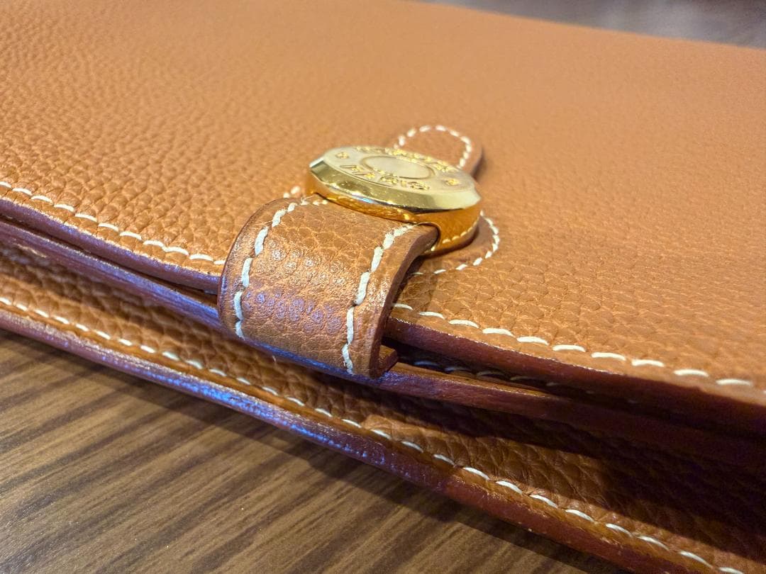 【HERMES エルメス】ドゴン ポッシュ　ウエストポーチ ゴールド金具