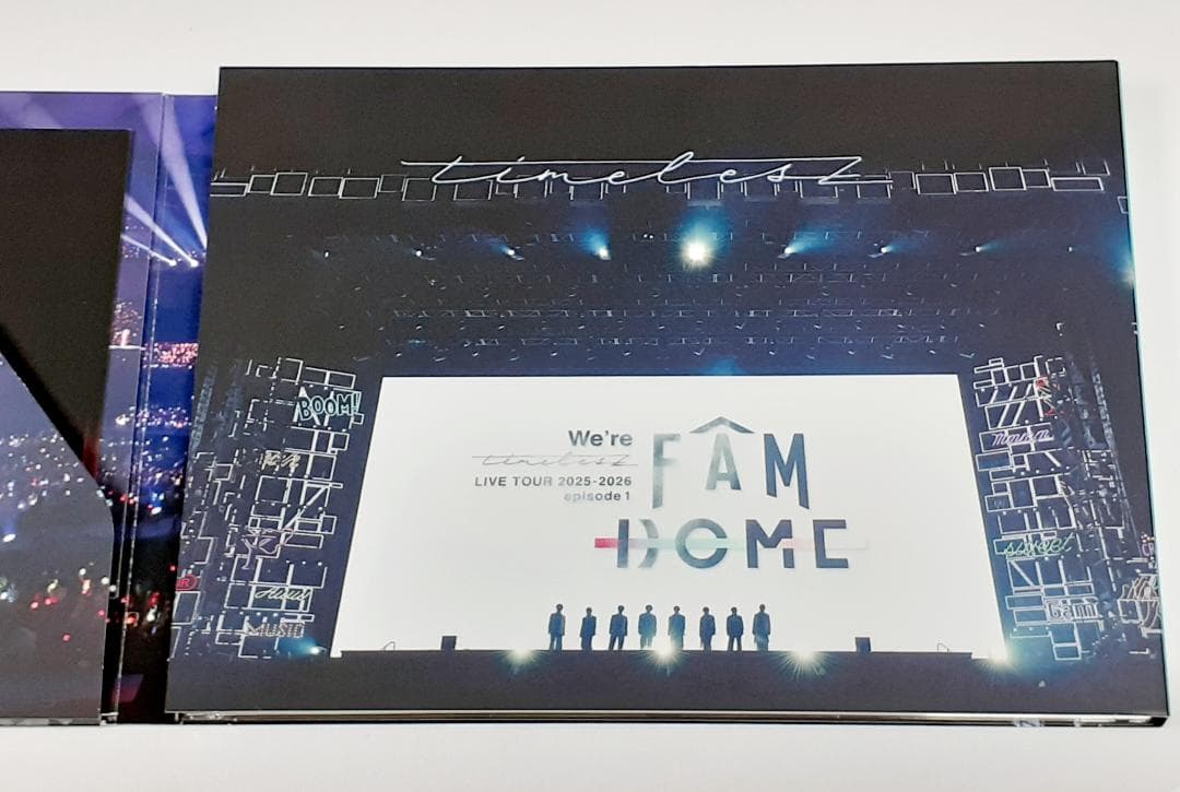 timelesz LIVE TOUR FAM DOME 初回限定盤 DVD