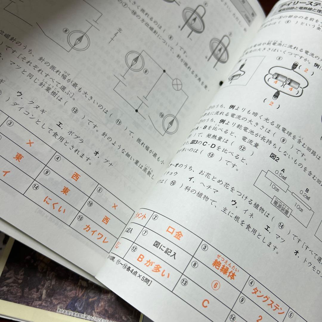 ㉑わ　サピックス　SAPIX 5年生　理科・社会　冬期講習　ウィンターサピックス