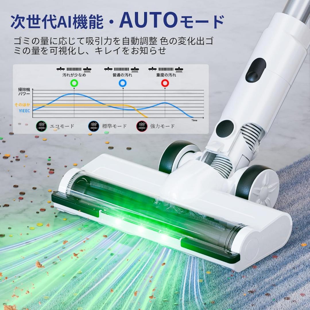 早い者勝ち❣️ 掃除機 コードレス 白 掃除 ホワイト