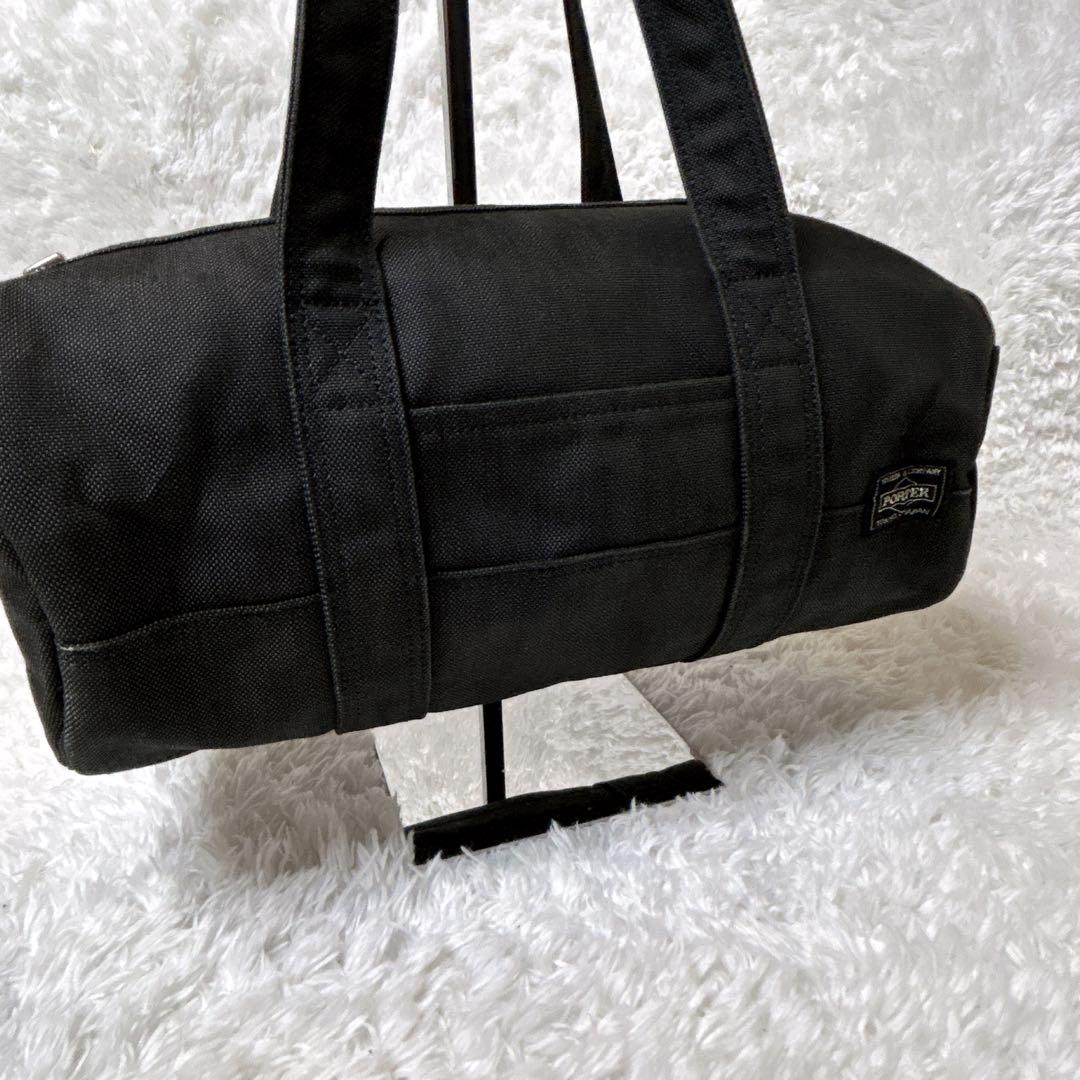 ✨極美品✨ ポーター デニム スモーキー ミニボストン ドラムバッグ S