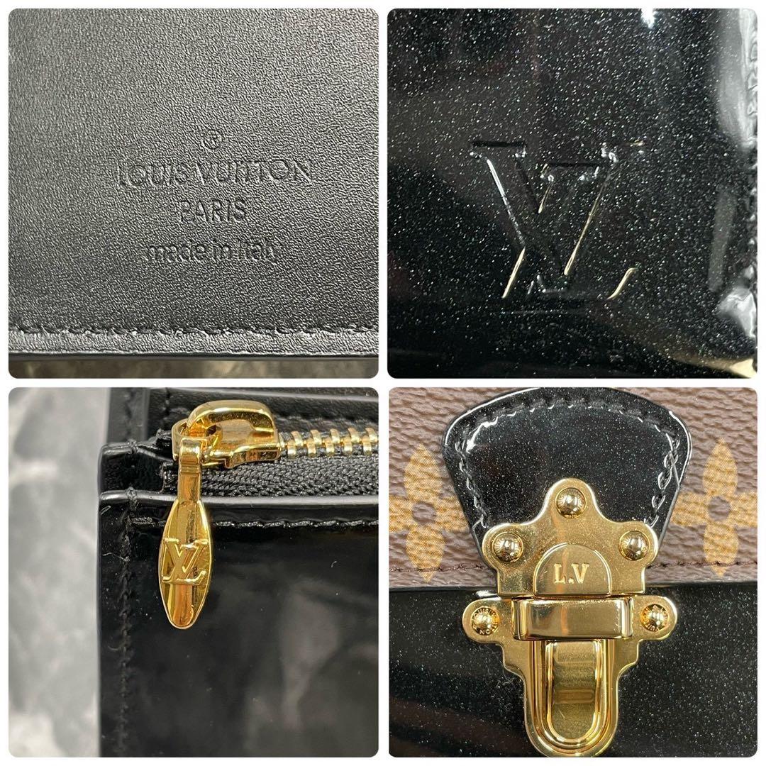 no-ri ✨ LOUIS VUITTON モノグラムヴェルニ 三つ折り
