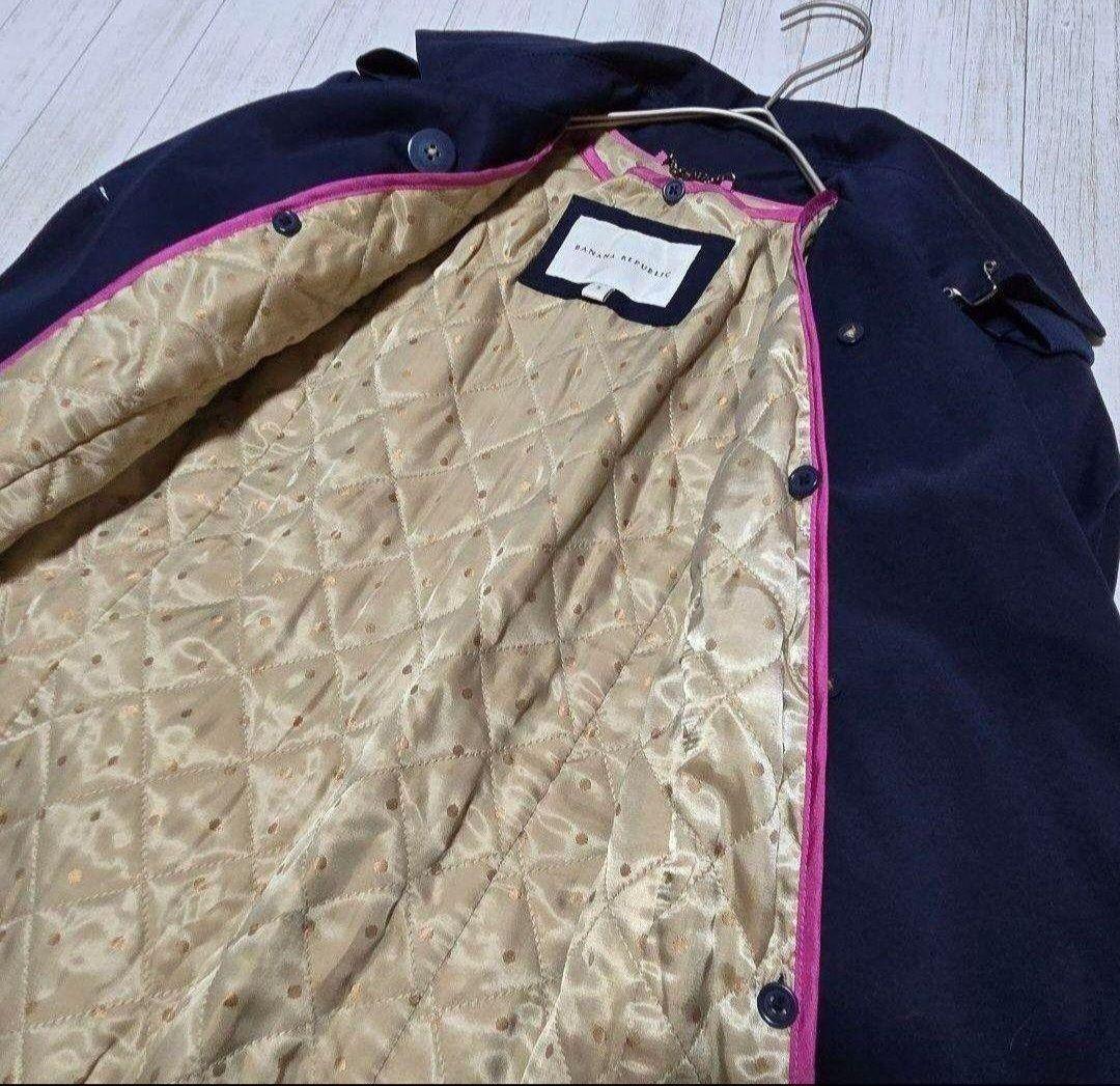 【未使用】BANANA REPUBLIC ネイビー ライナー付きトレンチコート