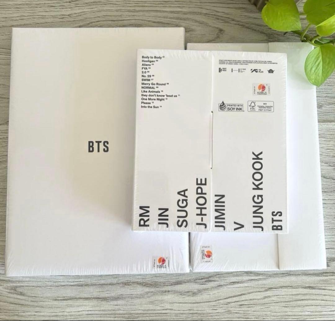 【ラスト！新品未開封】BTS ARIRANGアリラン アルバム 3形態特典コンプ