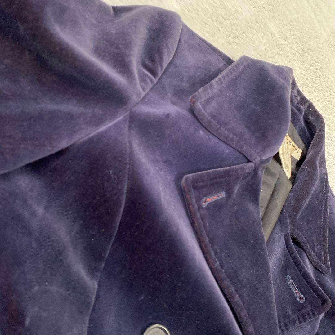 Katharine hamnett London ベロア　トレンチコート　モード