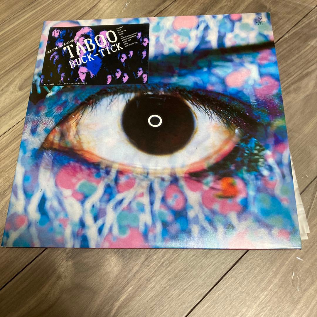 BUCK-TICK taboo レコード ピクチャーレコード付き