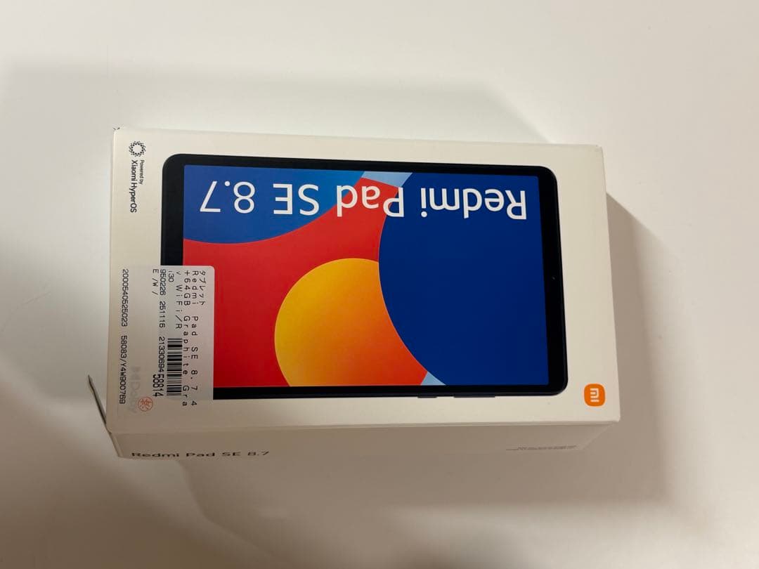 Xiaomi Redmi Pad SE 8.7 タブレット WiFiモデル