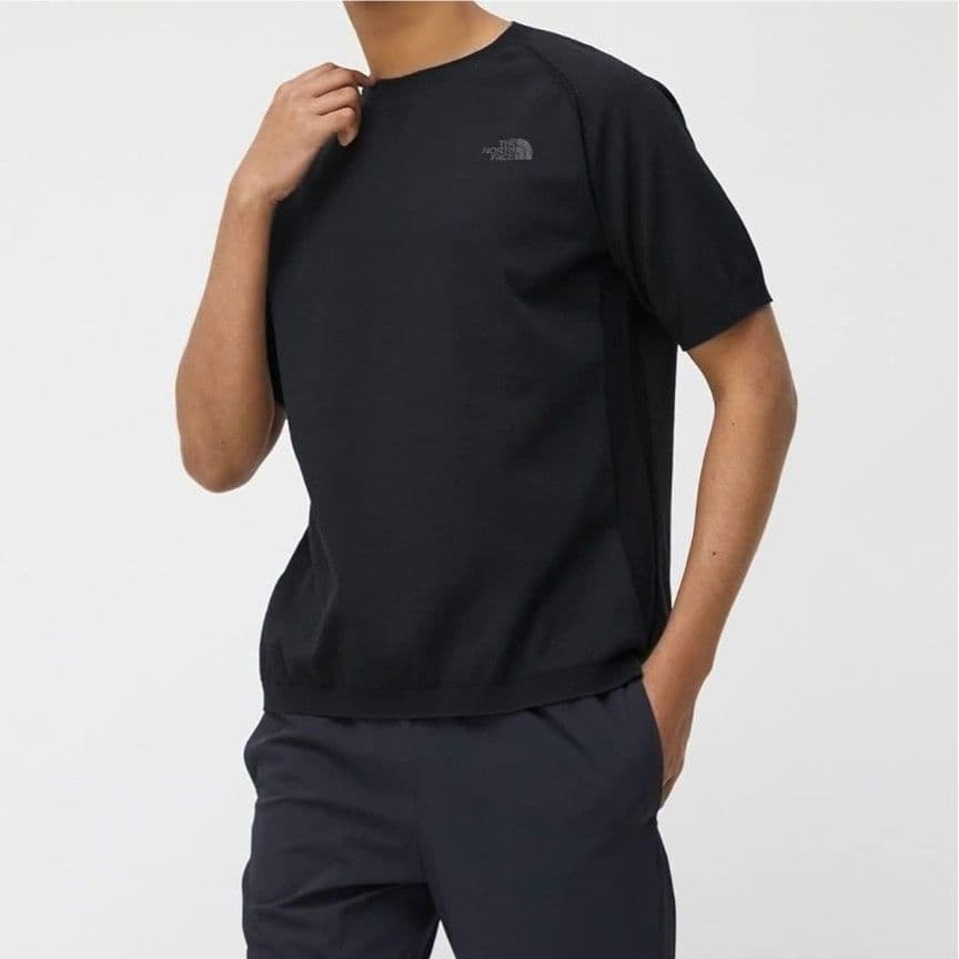 THE NORTH FACE ショートスリーブライトコンフォートクルー 黒 L