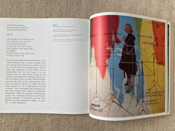 Paul Huf record covers 洋書　レコードカバー　写真集