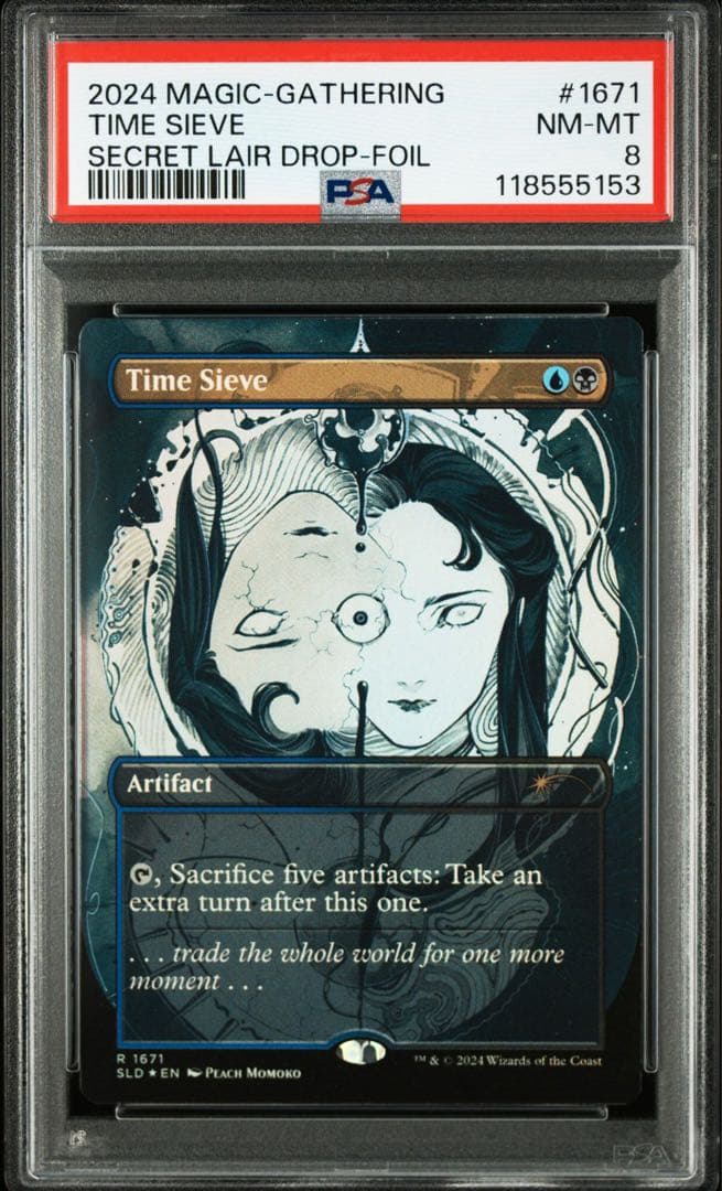 MTG 時の篩/Time Sieve foil PSA8