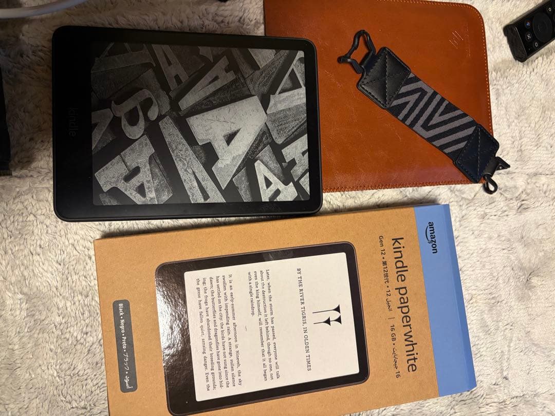 Kindle Paper White 第12世代　今月購入