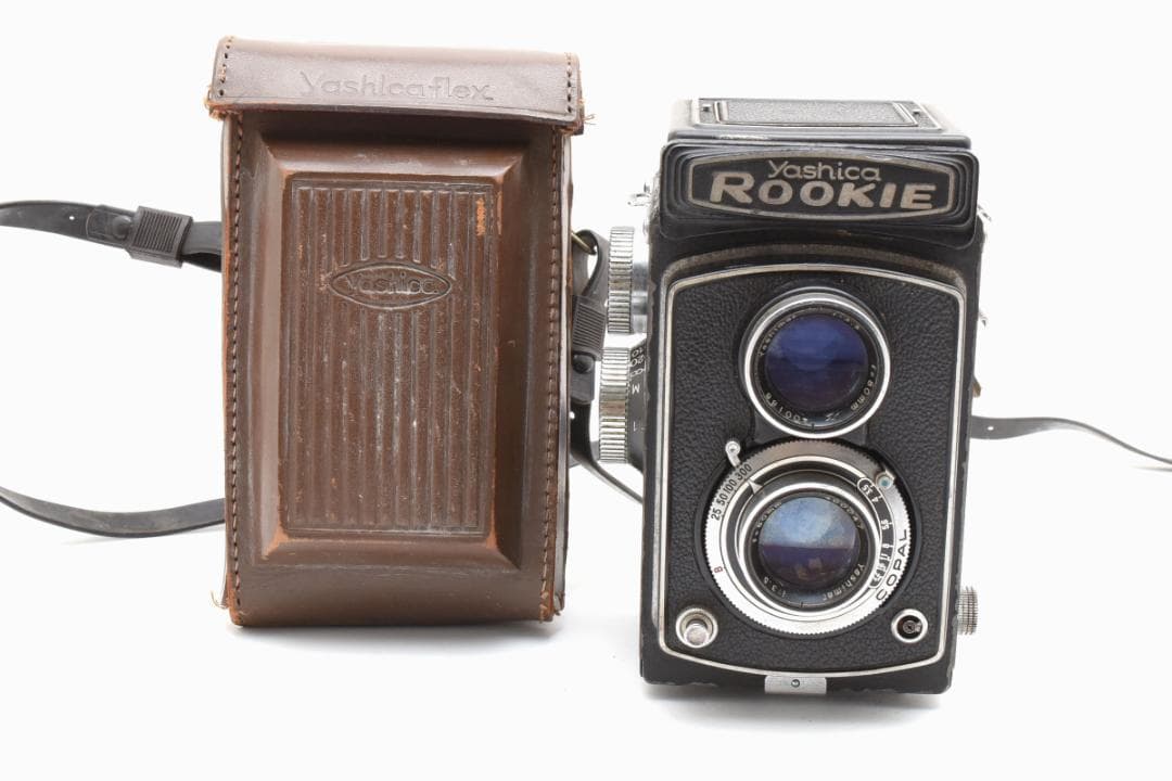 #645★良品★YASHICAROOKIE f3.5 80mm 二眼レフカメラ