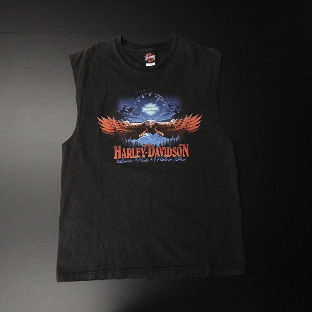 00s メキシコ製 ハーレーダビッドソン ノースリーブTシャツ ケンタッキー