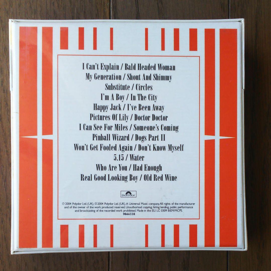 ザ・フー The Who CD 「Singles Box」