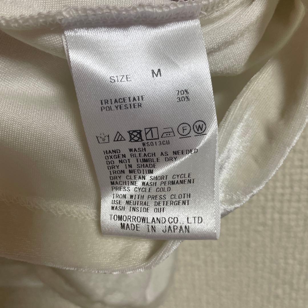 TOMORROWLAND BACCA ベロアジャージーTシャツ サイズM