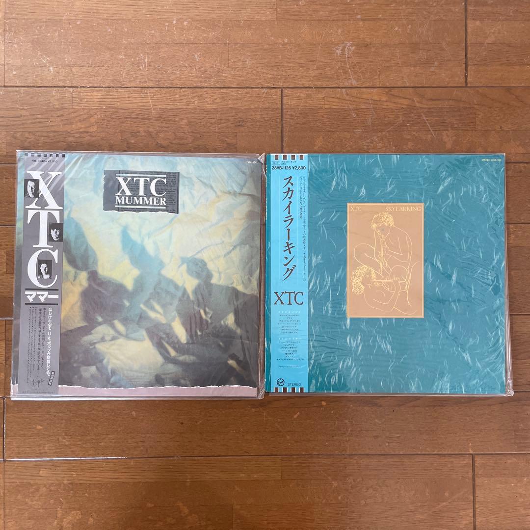 XTC Mummer & Skylarking レコード