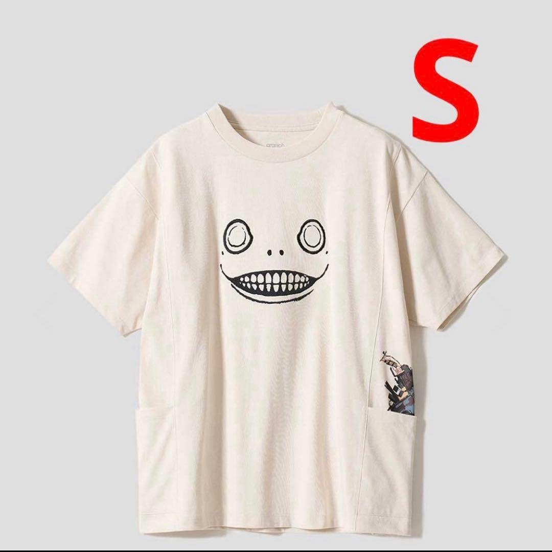 ニーア オートマタ グラニフ　エミール　ビッグシルエットTシャツ　S