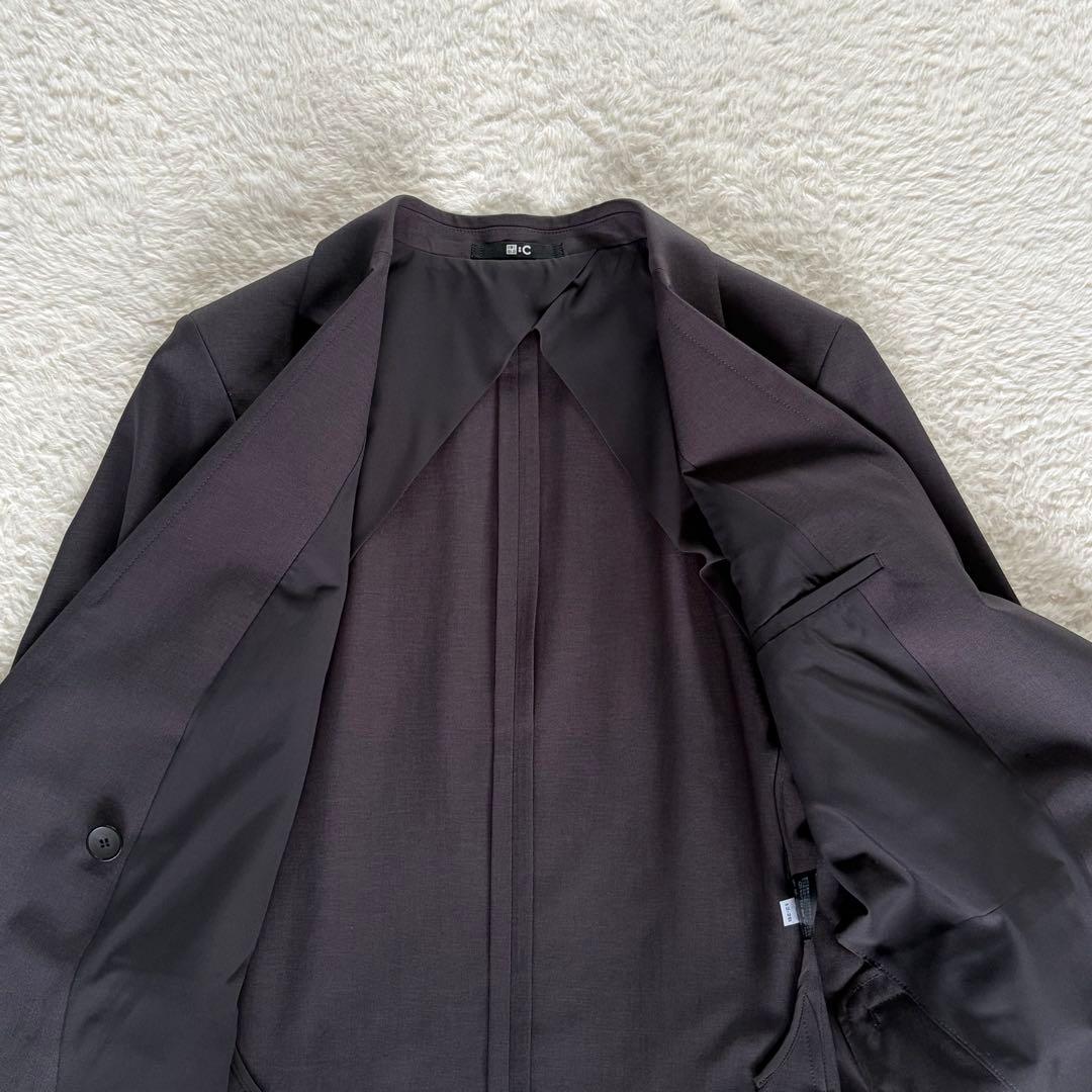 極美品✨未使用級【ユニクロC】感動ダブルジャケットリラックスフィット2025SS