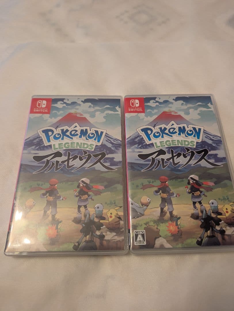 ※☆POKEMON LEGENDS アルセウス☆※ 2本セット＋ブック付
