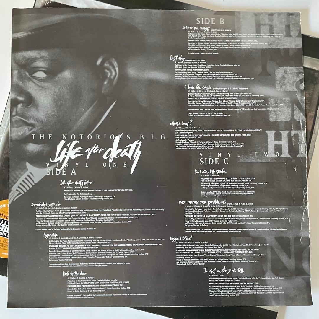 名盤 THE NOTORIOUS B.I.G. 洋楽 HIPHOP レコード