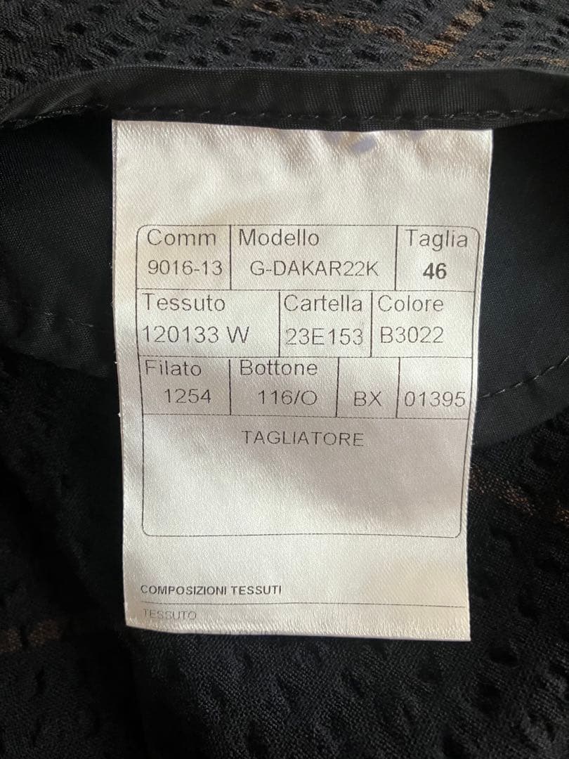 TAGLIATORE ウール ダカール テーラードジャケット ネイビー 46