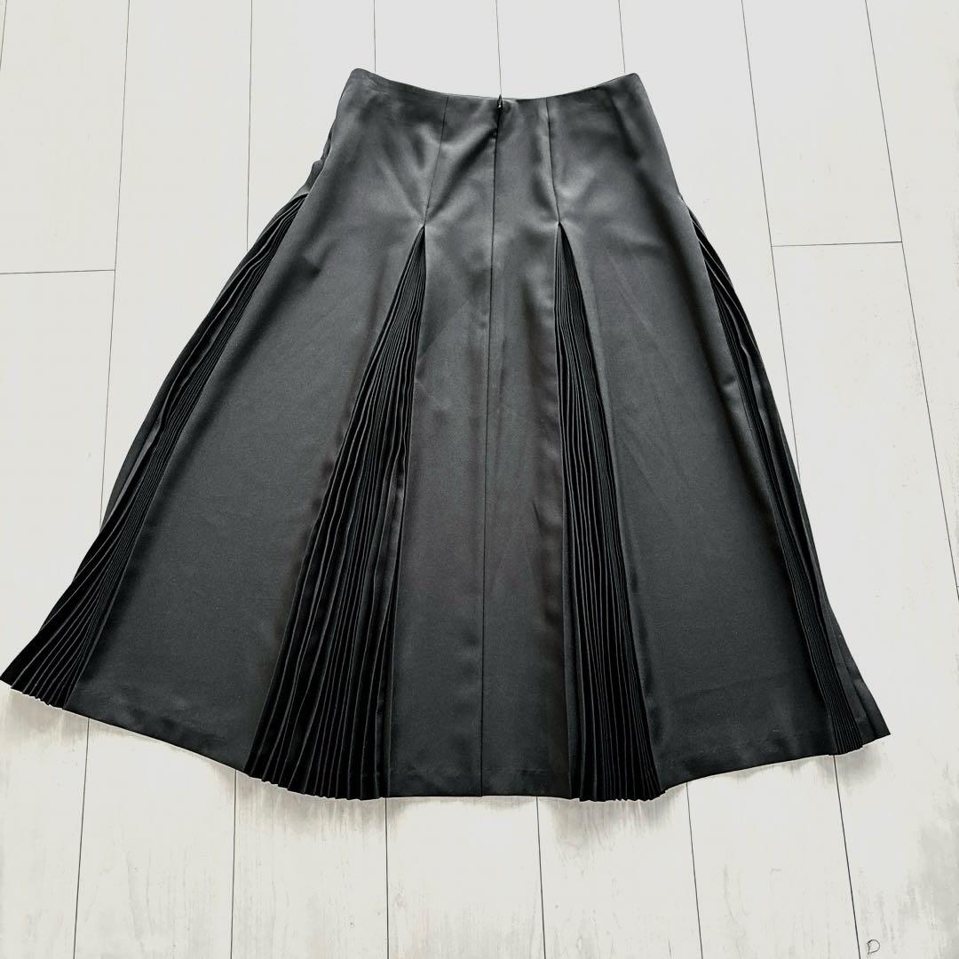 mizuiroind プリーツスカート　ブラック