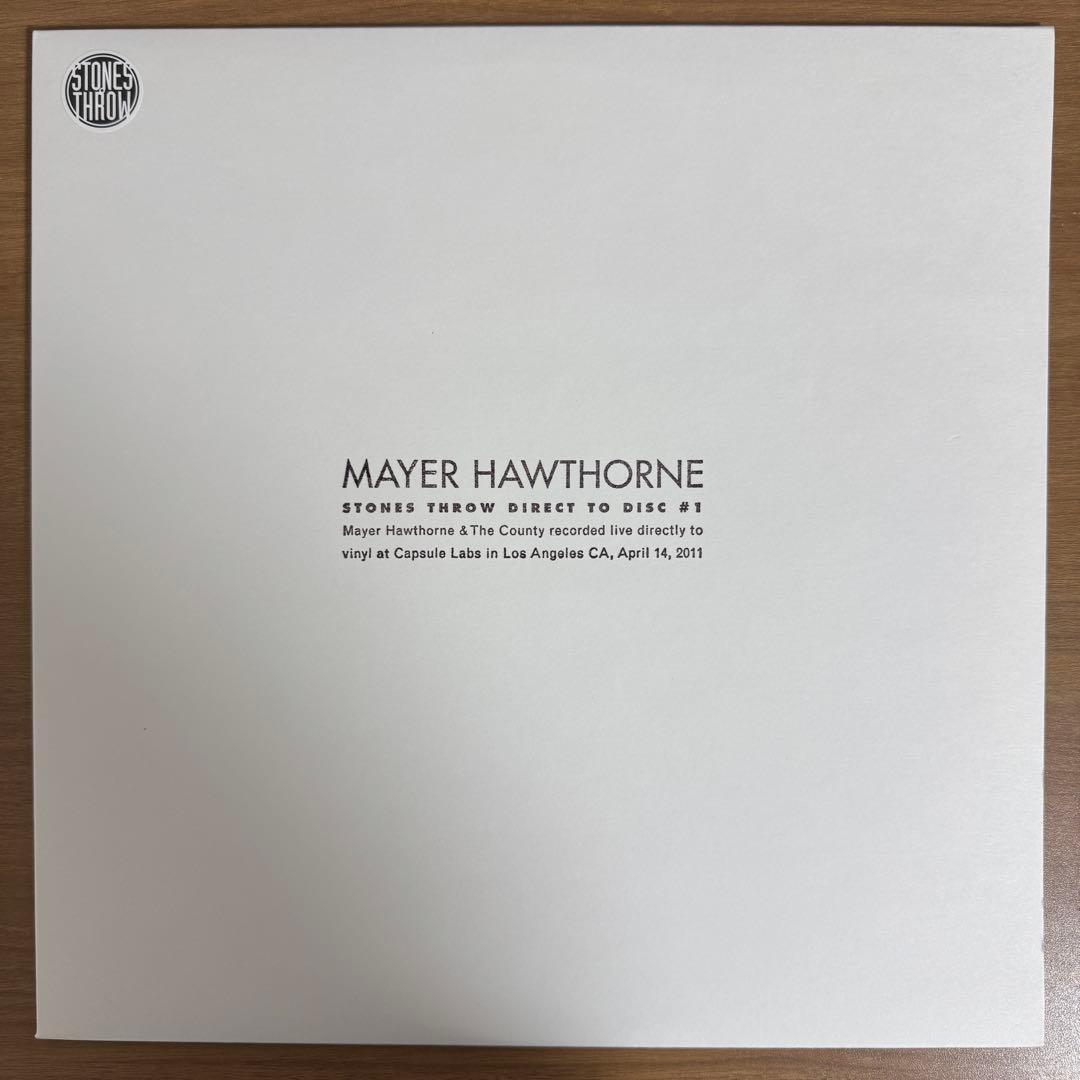 洋楽 MAYER HAWTHORNE/STONES THROW DIRECT TO D