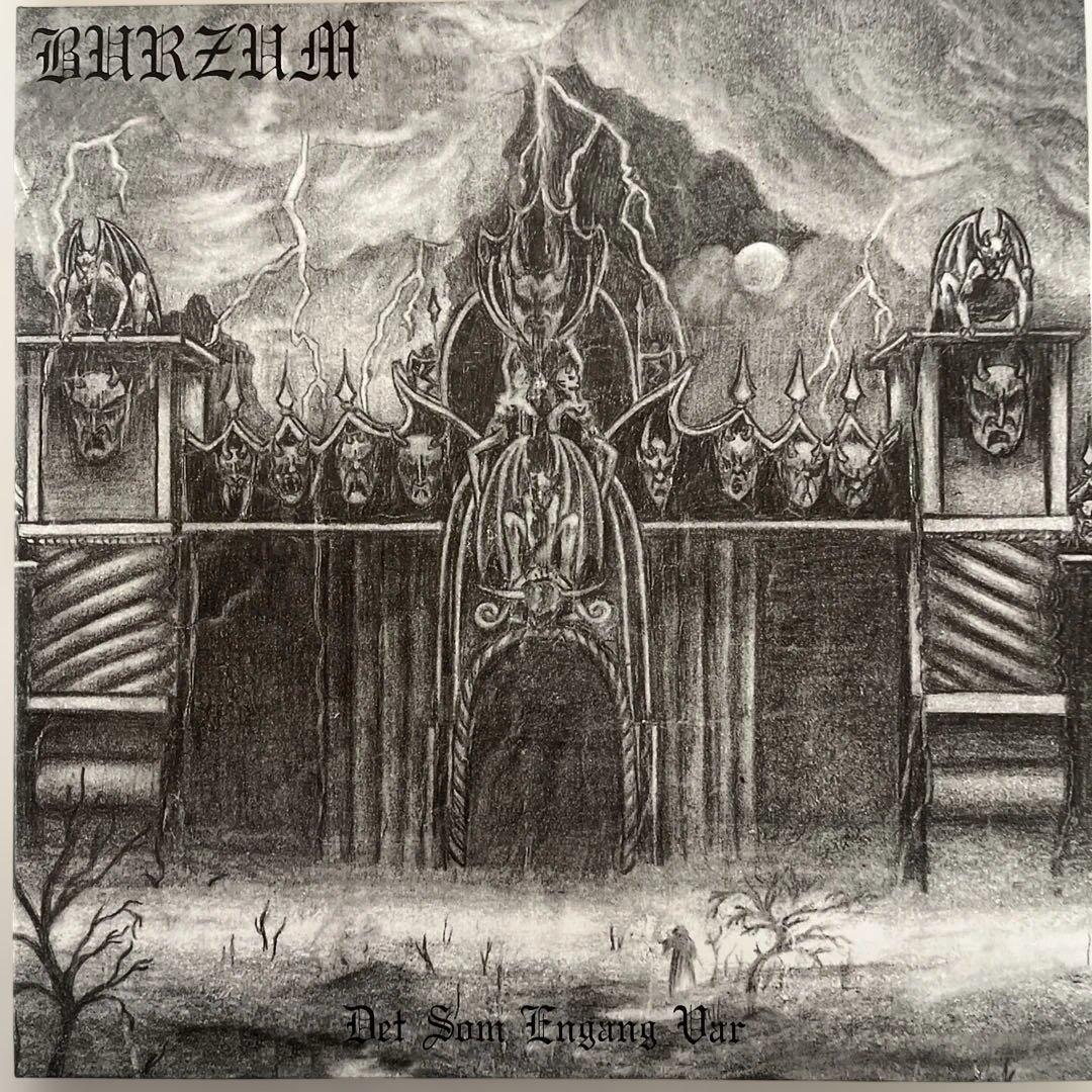 洋楽 BURZUM DET SOM ENGANG VAR LP