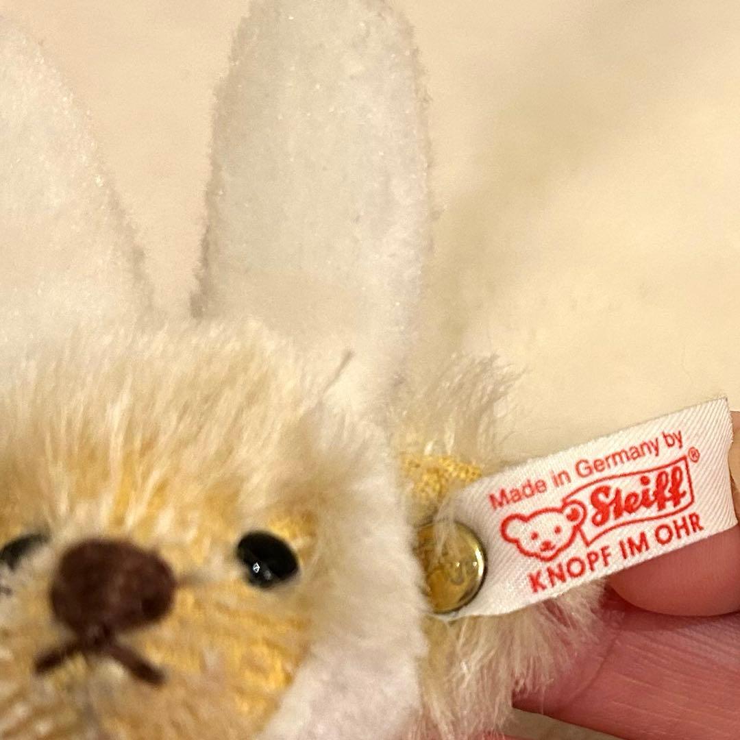 Steiff シュタイフ　バニー　テディ　ぬいぐるみ　キーホルダー　日本限定