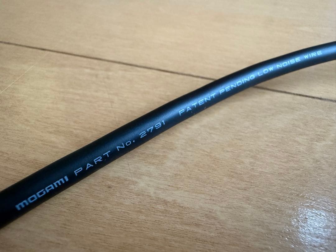 MOGAMI 2791 XLRバランスケーブル 7m×2本