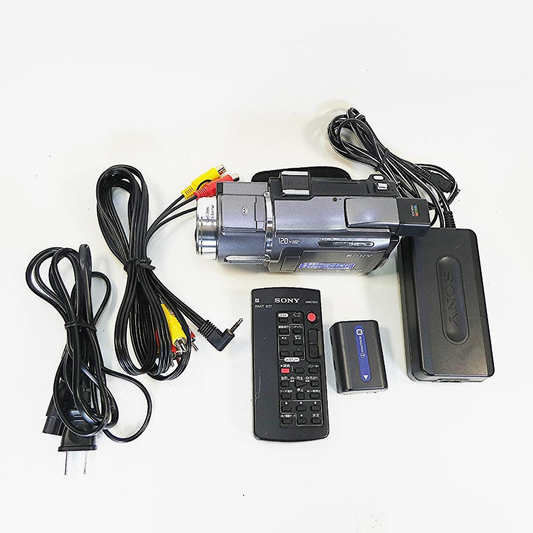 動作品 ソニーDCR-HC88 MiniDV ビデオカメラDVDダビングに最適