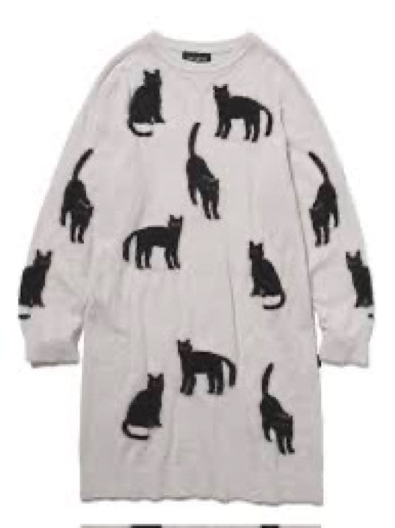 極美品 GELAT PIQUE 猫柄ルームウェア ハロウィン