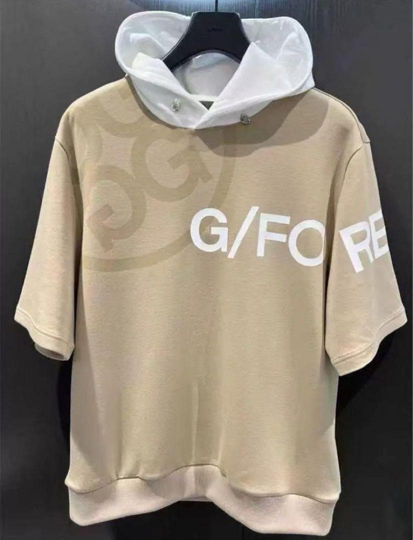 G/FORE 半袖 パーカー ジーフォア ゴルフ メンズ 【新品&L】