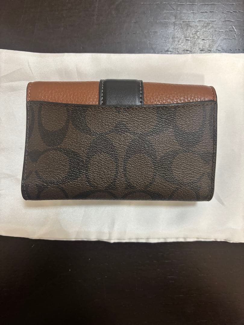コーチCOACH 三つ折り財布 美品