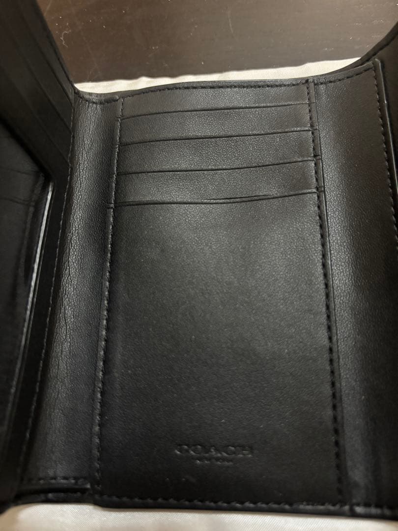 コーチCOACH 三つ折り財布 美品