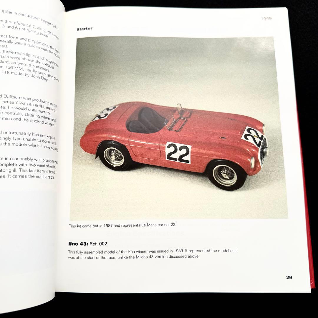 フェラーリ ミニカー 写真集「Ferrari miniatures 1/43」