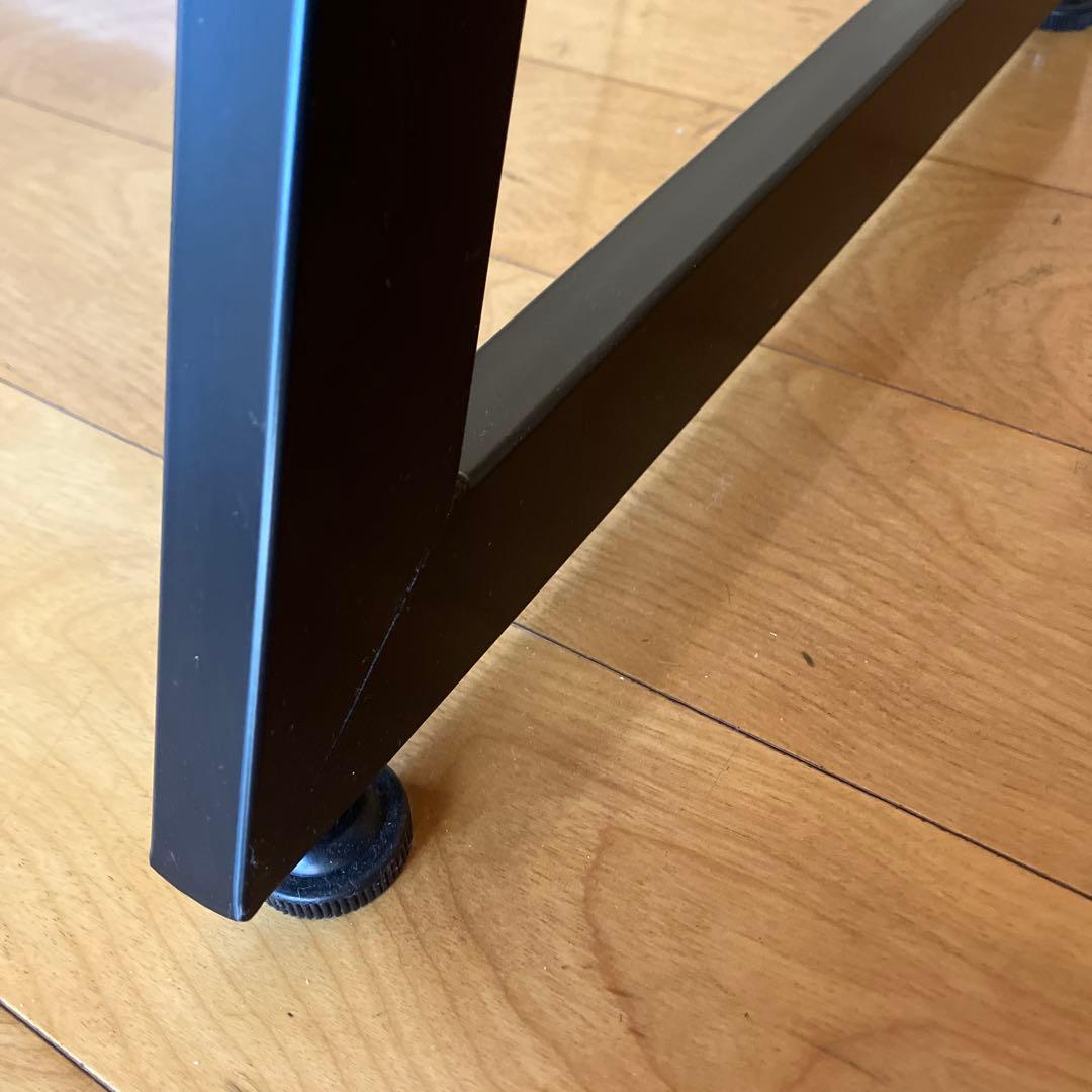 タンスのゲン スタンディングデスク 幅89cm 木製 パソコンデスク