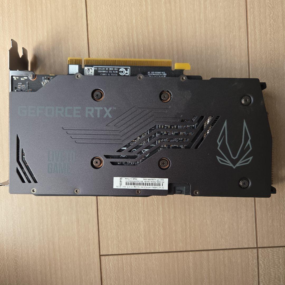 ZOTAC RTX3060 Twin Edge OC 12GB 箱有 動作確認済