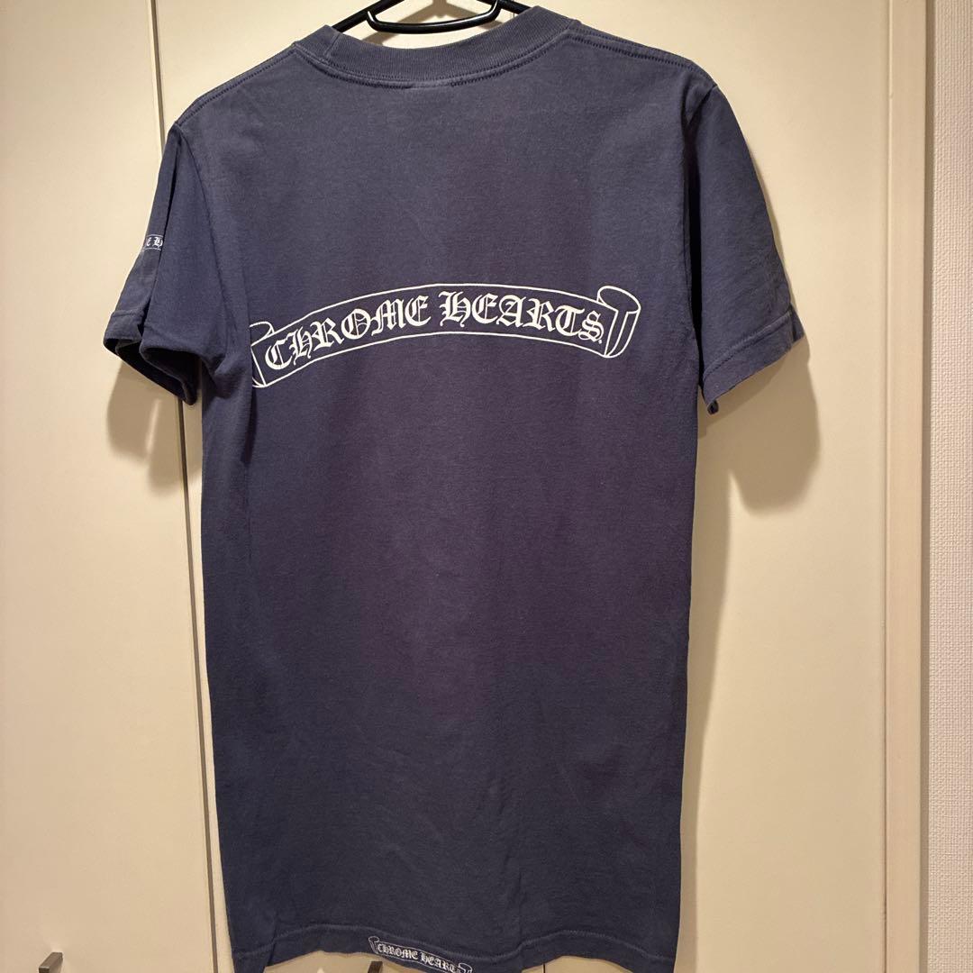 CHROME HEARTS ウルトラマリンブルー ポケットTシャツ　oldタイプ