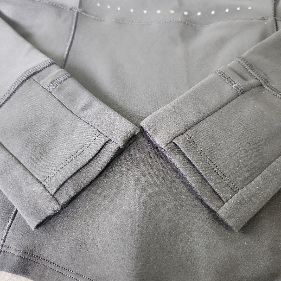 cb.jルルレモン ランニングウェア ハイネック 黒4 lululemon