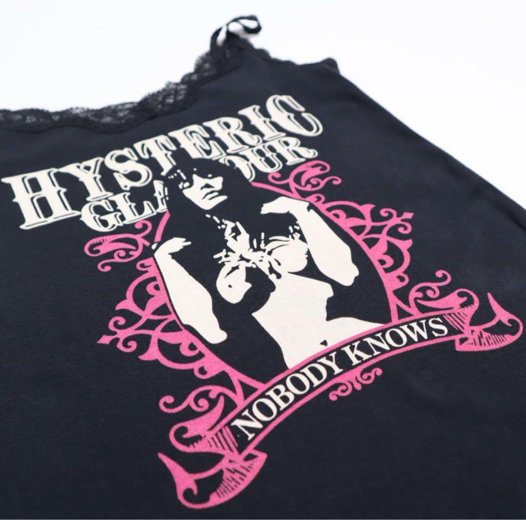 HYSTERIC GLAMOUR ブラックキャミソール