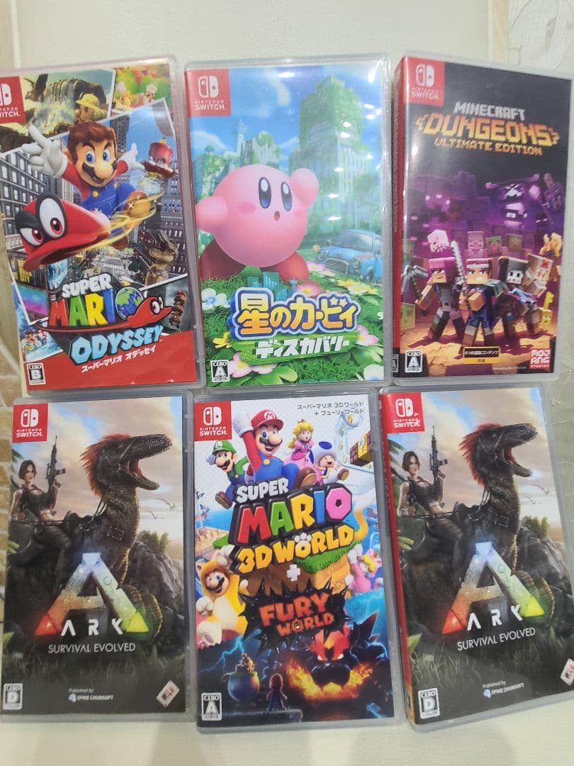 Nintendo Switch ゲームセット 6本
