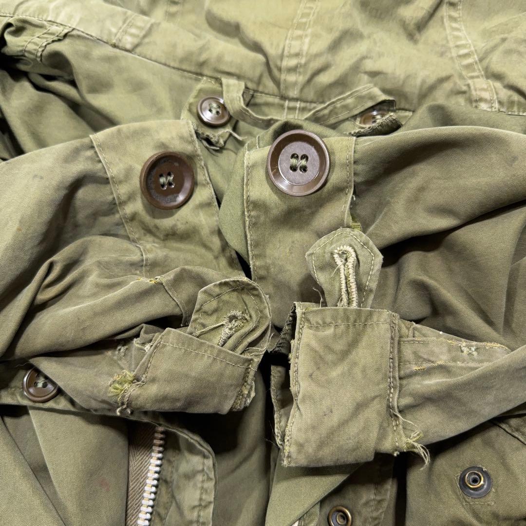 1950s アメリカ軍 M51 モッズコート 実物美品 パイルライナー付