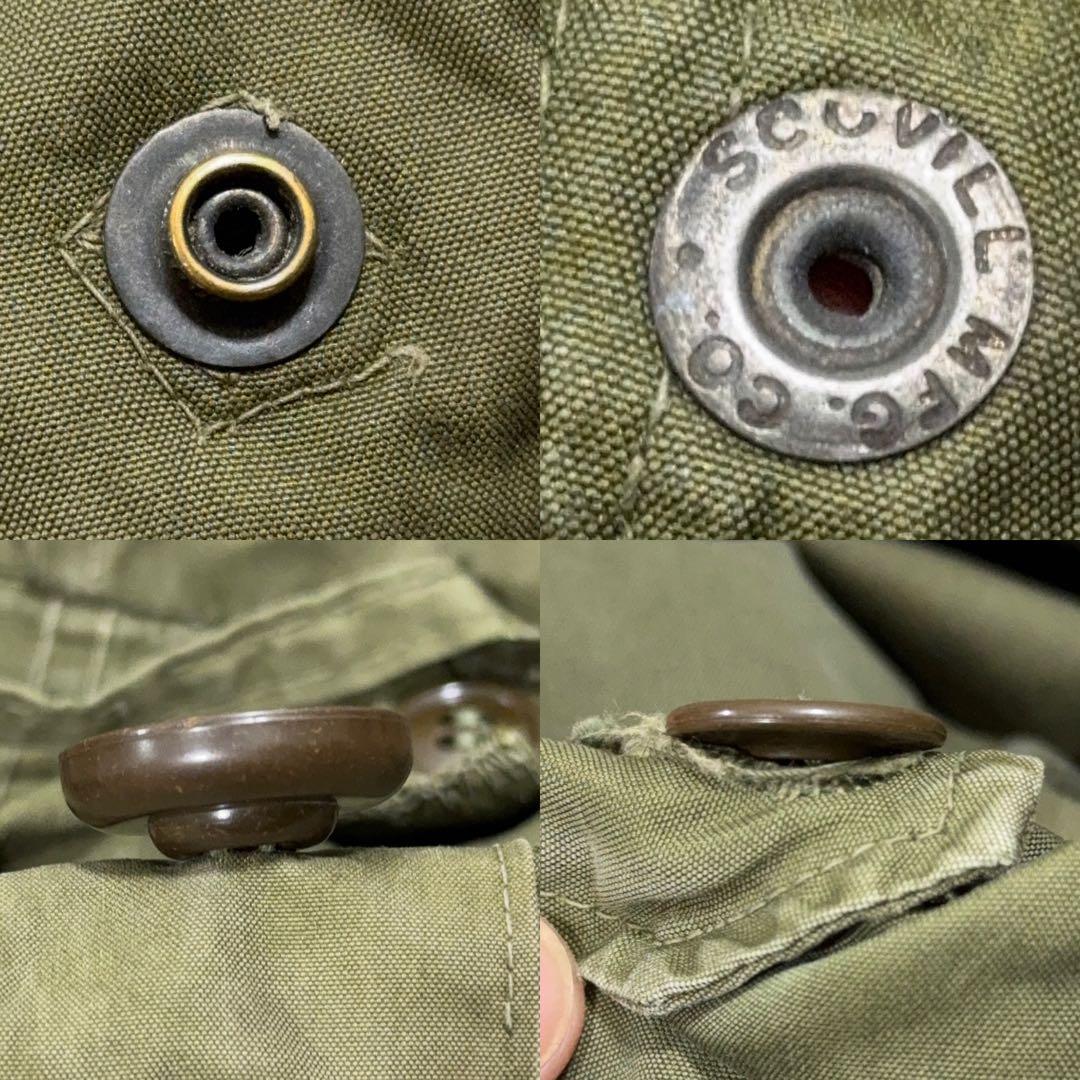 1950s アメリカ軍 M51 モッズコート 実物美品 パイルライナー付