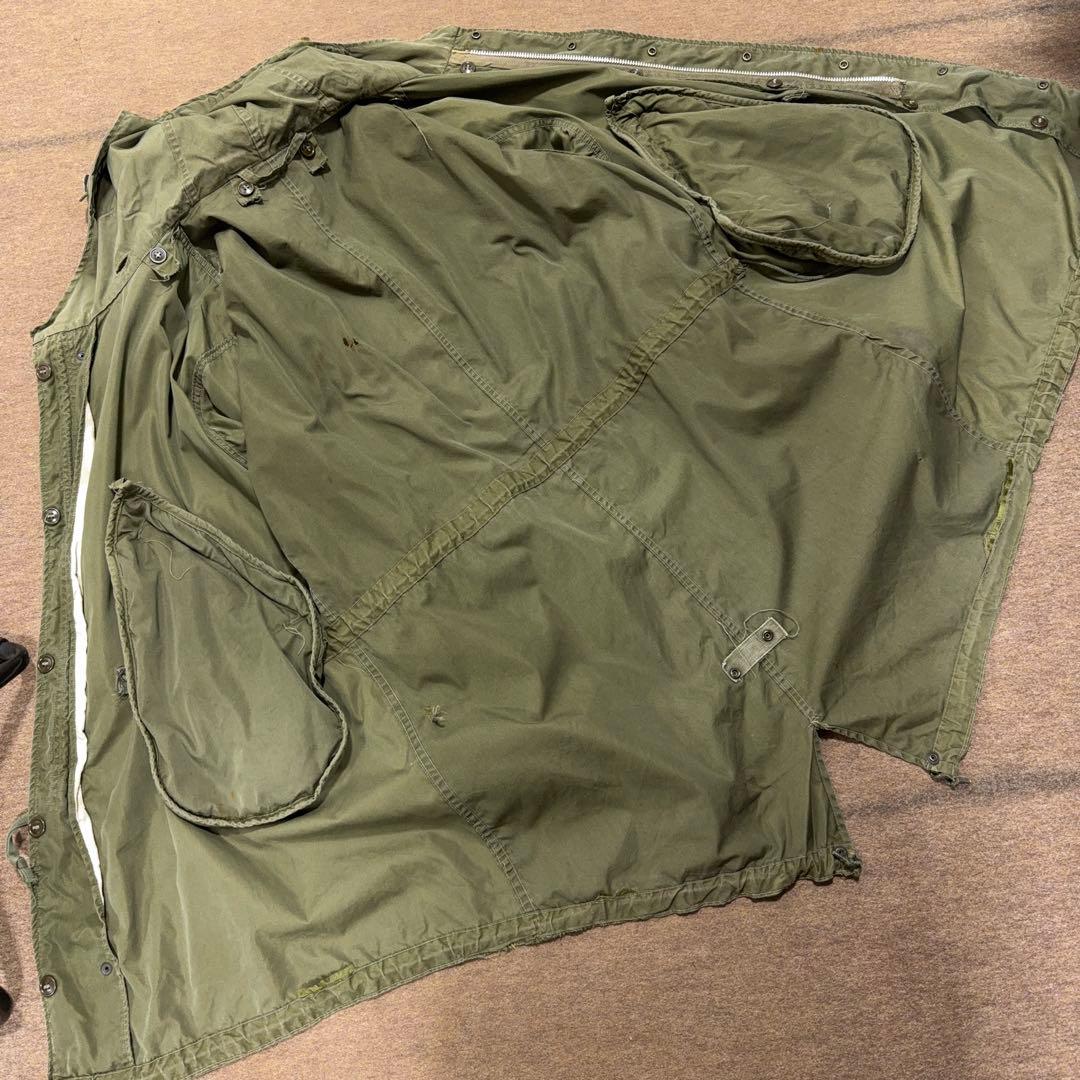 1950s アメリカ軍 M51 モッズコート 実物美品 パイルライナー付