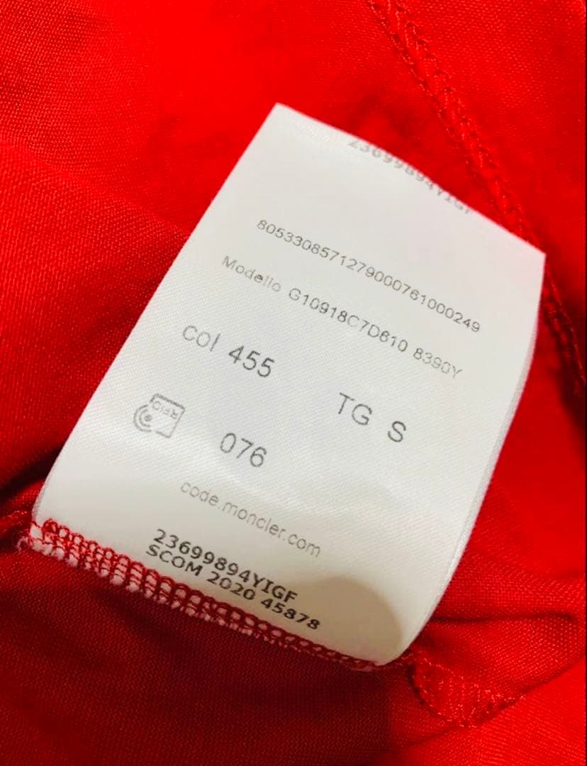 【美品】MONCLER Love Summer Tシャツ